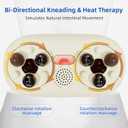 Electric Abdominal Massager - Belly Massager with Heat,Stomach Massager for Digestion Belly Cellulite Massage for Flattening Belly,Bloating,Constipation