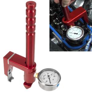 PC-100 Universal Valve Seat Pressure Tester Checker Adjustable On-Head Valve Spring Pressure Tester Gauge - 0-600 PSI