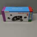 Police Truck Toy for 3 4 5 6 Years Old Boys - Carrier Vehicle Toy Set with 3 Small Cars and 1 Helicopter, Kids Firction Powered Car for Age 3-9, Gifts for Boys and Girls