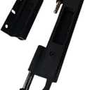 Double Bolt Lock - Sliding Patio Door Locks | Child Proof Sliding Door Lock with Anti Lift Security Lock - Sliding Door Security Fits Most Doors | Lock Replacement for Sliding Door Repair (Black)