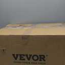VEVOR Commercial Waffle Maker, 1300W Round Waffle Iron, Non-Stick Rotatable Waffle Baker Machine With 122-572 Temp Range and Time Control, Teflon-Coated Baking Pan Stainless Steel Body 120V