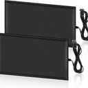 2-Pack RV Tank Heater Pad Set - 2x 12"x18" 120V Heating Mats with Auto Thermostat, Freeze Protection RV Tank Heater for 50 Gal Fresh/Grey/Black Water Tanks in Campers, Trailers, Motorhomes & Boats