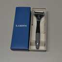 Harry's Original Shaving Kit for Men - Razor Handle and 3 Razor Blade Refill Cartridges - German Engineered - Charcoal