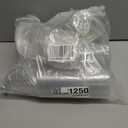 Ginkgo 100 Pack 12 oz Plastic Coffee Cups with Lids and Straws, Disposable Clear To Go Iced Coffee Cups for Milkshakes and Cold Beverages  Coffee Bar Essentials for Home and Shops