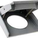 Hubbell-Bell 5034-0 Rayntite Weatherproof Device Cover, 2-5/8 in Dia X 4-1/2 in L X 4-9/16 in W, Gray , Grey