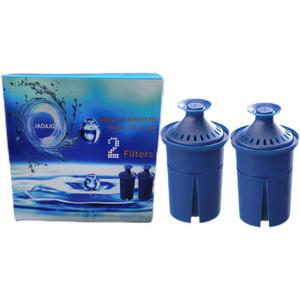 Elite Water Filter Lasting 6 Months-Efficient Long-Life Elite Filter, Replacement for Brita Pitcher Water Filter and Dispensers, Etc.,BPA FREE,2 Count(Blue)