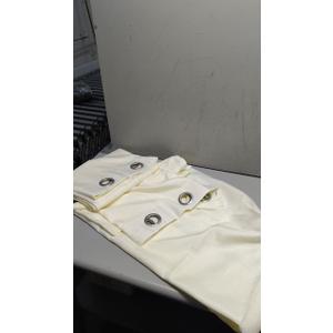 Curtains Set 2pcs Long Living Room Window Drapes Semi Sheer Easy Install Light Filtering 52x80"