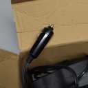 Car Heater Defogger Fan, Portable 30 Second Fast Heating Defrost Defogger Cooling Space 3-Outlet Plug in Cig Lighter Demister, 2 in 1 Automobile Windscreen Fan12V 200W Auto Ceramic Heater