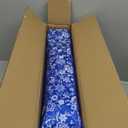 American Mahjong Game Set, 166 White Tiles, Dark Blue Bag with Entire Accessories, 4 All-in-One Rack/Pushers, Mahjong Tiles Set