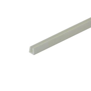 Outwater Plastics White 1/8" Styrene Plastic U-Channel/C-Channel 36 Inch Lengths (Pack of 4)