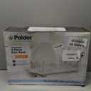 Dish Drying Rack - Space-Saving Dish Rack,Dish Racks for Kitchen Counter with Drainboard, Rustproof Dish Drainer with a Removable 4-Compartment Utensil Holder,Gray