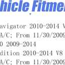 2 x Autoxbtc A/C Expansion Valve Compatible with Ford F-150 2009-2014, Expedition 2010-2014, Lincoln Navigator 2010-2014 Replaces:39356, EX 529492C, EX529492C, 4752090, YG417, 3411482, 9L1Z19849A
