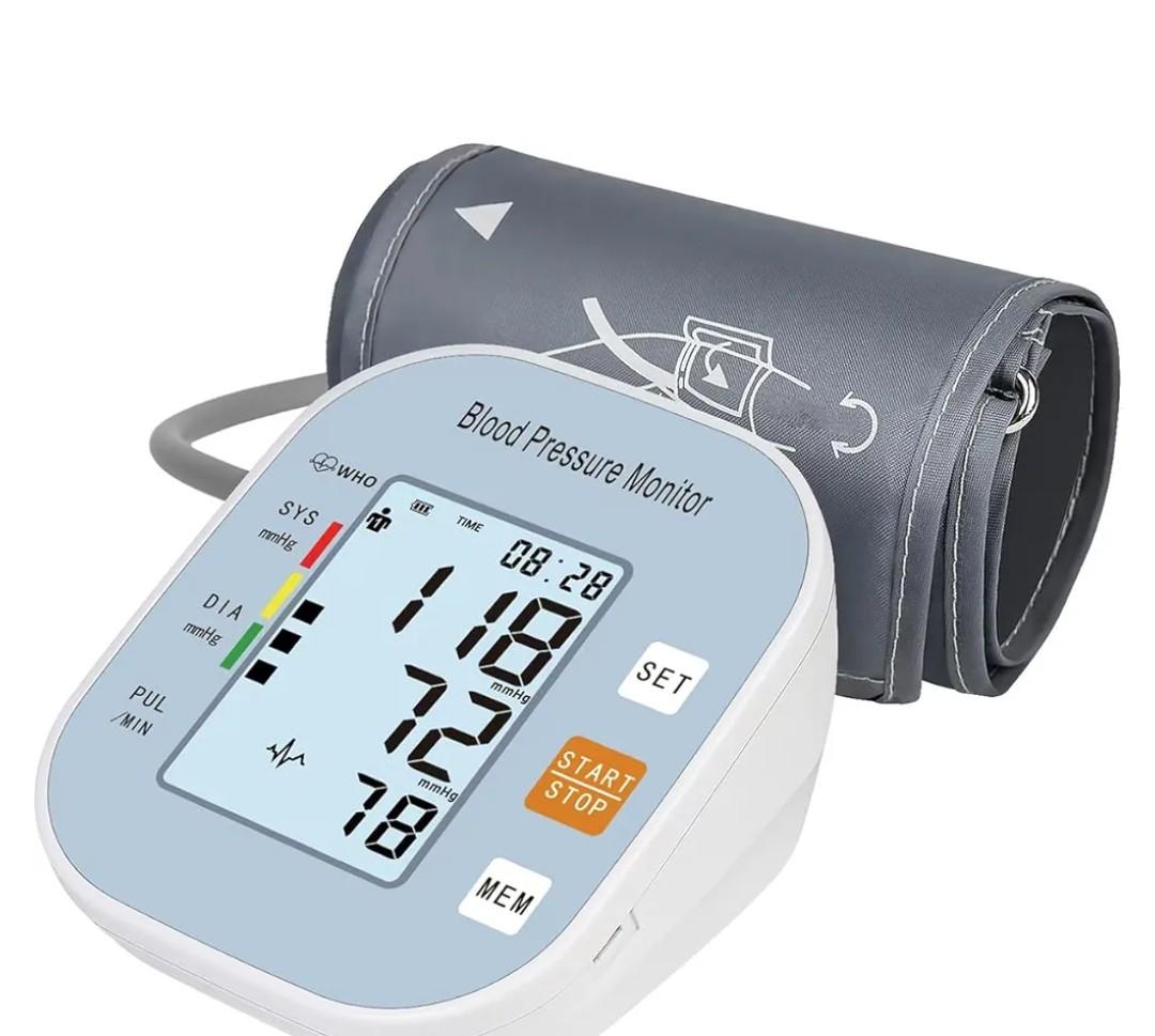Blood Pressure Monitors for Home Use, Blood Pressure Machine Upper Arm with Large Wide Cuff Automatic Digital BP Machine LCD Screen BSX583