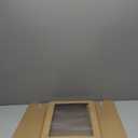 Restaurantware Cater Tek 14.3 x 10 x 3.2 Inch Catering Boxes 10 Insert Tab Lock Baked Goods Boxes - Window Lids Easy Assembly Kraft Paper Window Pastry Boxes For Charcuterie Or Cupcakes