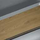 12 inch Deep Floating Shelves for Wall, 48" Wide, Oak Finish, 1-Pack