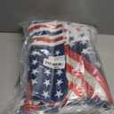 Flag Star Patriotic Blankets Independence Day 4th of July Blanket Gifts, Ultral Soft Blue Red White Lightweight Flannel Blankets Throw for Home Sofa Bed Chair 40"x50" for Kids