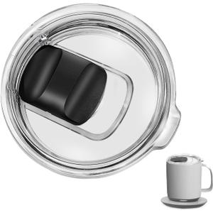 Lid 14 oz Compatible with Ember Mug 14oz,Magnetic Slider Lid Compatible with Ember Travel Mug,Splash-Proof 14 oz