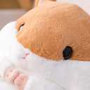 Hamster Plushie Toy Hamster Stuffed Animal Plush Toy Birthday Xmas Gift for Kids Boys Girls (15.6inch, Brown)