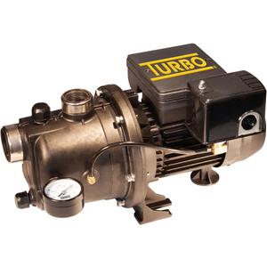 Turbo 3/4HP Non-Corrosive Shallow Well Jet Pump