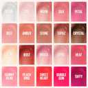 Maybelline Lifter Gloss, Hydrating Lip Gloss with Hyaluronic Acid, High Shine for Plumper Looking Lips, Stone, Rosey Neutral, 0.18 Ounce