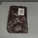 Collections Etc Elegant Scroll Window Valance Chocolate 58" X 36", Chocolate, 58" X 36"