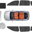 Car Side Window Cover Sun Shade Windshield Compatible with Honda CRV 2023-2025 Car Side Full Windows Sunshade Kit for Privacy Protection Napping Camping Sun Blockers Visor Cool Foldable 8PCS