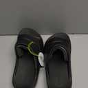 OOFOS OOahh Recovery Slide Sandals For Men & Women (Matte Black, US Footwear Size System, Adult, Women, Numeric, Medium, 10)