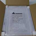 12 Pack Thicken & Sturdy Clear Shoe Storage Organizer with Magnetic Door, Shoe Boxes Clear Plastic Stackable for Closet, Shoe Rack for Sneaker Boot Container, Shoe Cabinet Fit up to US Size 12