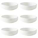 Dipping Bowls Set, Ceramic Dipping Sauce Dishes, 2 oz Soy Sauce Dish, Side Dish Bowls, Small Bowl/Dish for BBQ, Condiments, Appetizer, Dessert, Sushi, Set of 6 (Black)