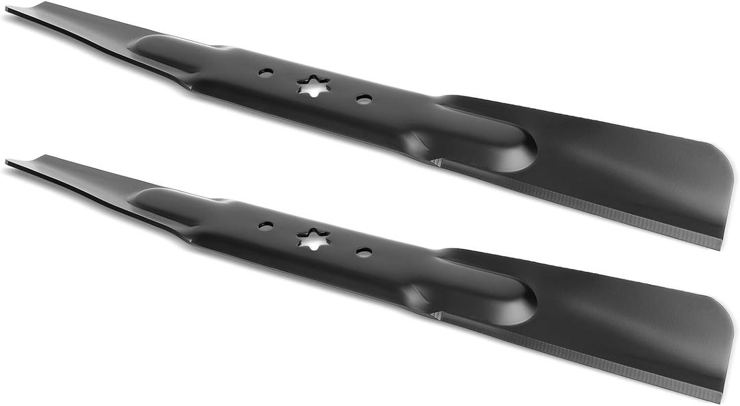 942-04308 Mower Blades Fit for 42 Inch Deck, 742-04308A High Lift Blades Compatible with Troy Bilt Pony, Cub-Cadet XT1-LT42 XT2-LX42, Replace 942-0616A, 742-04312, 2 Pack