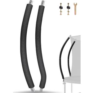 Trampoline Poles Replacement for Skywalker Or Jumpzylla,Galvanized Trampoline Enclosure Pole for Skywalker or Jumpzylla,Replace Parts#4201 4202 4135 OR for Jumpzylla 8ft 10ft&12ft 14ft