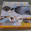 Aobiono Upgraded Pond Heater De-Icer with Light Indicator, Automatic Thermostatic Control 48F On / 95F Off, Keeps Ice Hole for Fish Koi Ponds, Stock Tanks, Bird Baths, 12 ft Cord (1000W)