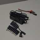 Universal Power Supply 3V~24V 3A 72W Adjustable Variable AC/DC Adapter Charger, 100V-240V AC to DC Converter with LED Voltage Display & 14 Tips & Polarity Converter & Test Lead