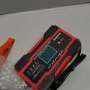 NEXPEAK NC201 10-Amp Battery Charger, Smart Trickle Charger 12V 24V Car Battery Charger Fully Automatic Maintainer Desulfator w/Temp Compensation for Car Truck Lawn Mower Boat Marine Batteries