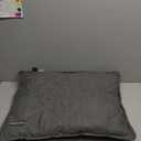 Mora Pets Self Heating Cat Bed Self Warming Cat Ped Ultra Warm Thermal Pet Bed Mat 30 x 21 Inches with Removable Cover Outdoor Indoor for Cats and Small Medium Dogs Machine Washable (Suede Grey)