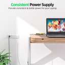 Superer 230W Charger Fit for LG-TV 27UP850-W/BP85U/UN/BQ85E/EQ850-B/UP80B-W/850N-W 32UP83A-W/550-W/N-W/EP950-B/GQ950-B/UQ750-W 34BP85CN/WP85/88CN-B 35BN75C/CN/WN75CN-B 38WQ88A/C-W 45GR95QE-B AC Cord