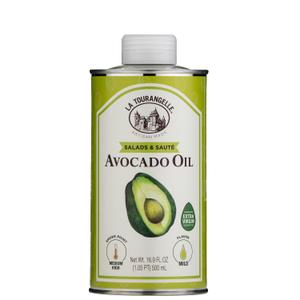 La Tourangelle Avocado Oil 16.9 Fl Oz, All-Natural, Artisanal, Great for Salads, Fruit, Fish or Vegetables, Buttery Flavor (EXP 12/05/27)