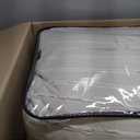 Madison Park Queen Comforter Set Clipped Jacquard Stripes with Buttons Boho Comforter for a Queen-Size Bed, Cotton Oversized Comforters with Removable Cover Boho Bedding, Queen Ivory 8 Piece