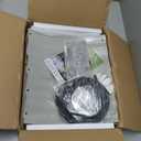 G GOOD GAIN Round Raised Garden Bed - 2Pcs 2x2x1.4ft Galvanized Steel Planter Boxes Outdoor with Rubber Edge Trim | Metal Raised Beds for Gardening Vegetables Flowers Fruits Herbs (Wood Grain)