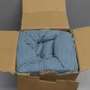 100% Cotton Muslin Blanket Twin 60" x 80", Breathable and Lightweight Cotton Twin Blankets for Couch, Soft Cooling Summer Gauze Blanket for Adults All Season, Teal Blue