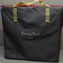 SUNNYFEEL Camping Directors Chair, Heavy Duty,Oversized Portable Folding Chair with Side Table, Pocket for Beach, Fishing,Trip,Picnic,Lawn,Concert Outdoor Foldable Camp Chairs (Red)