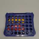 4 in a Row Connect Game, Travel Board Games for Kids Adults, Get 4 in a Row to Win - 9 x 7.4 inchesBlue