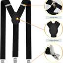 6 x trilece Child Kids Boys Girls Toddlers Infant Baby Suspenders Adjustable Y Back Suspenders (5 Months to 6 Years)