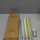 Easter Decorations, Easter Pastel Flameless Candles - Pastel Taper Candles Battery Operated with Timer and Remote Control, Home Table Decor, Wax, Macaron, 6pc