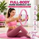 19-Piece Pilates Kit for Home Workouts, Pilates Equipment Set Women
