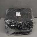 Umoonfine Black Gift Bags with Handles,60 Pack, 10.6x3.1x8.6 inches Black Shopping BagsReusable Kraft Paper Bags Bulk for Shopping, Wedding, Party, Gift, Retail, Merchandise Business