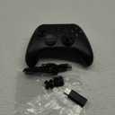 ROTOMOON HD151-S Wireless Game Controller with 7 Colors LED Lighting Compatible with Xbox One S/X, Xbox Series S/X, with 2.4G Wireless Adapter, 3.5mm Audio Jack Gaming Gamepad, Turbo/Programmable (Dark black)