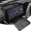 Dashboard Organizer Tray Compatible with Chevy 2025 2026 Tahoe & 2025 2026 Suburban Accessories, Custom-fit Instrument Cluster Storage Tray Behind the Wheel Compartment (NOT for model with HUD)