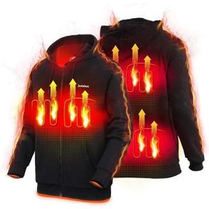 Jebbet Heated Hoodie Black XXL