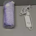 Heating Pad for Period Cramps, Upgraded Wrap Heating Pad for Back Pain Relief, Large 12''x 24''Heat Pad +26" Belt Adjustable 4 Timer 6 Heat Level Auto Shut Off, Christmas Birthday Gifts for Women Mom (Light Purple)